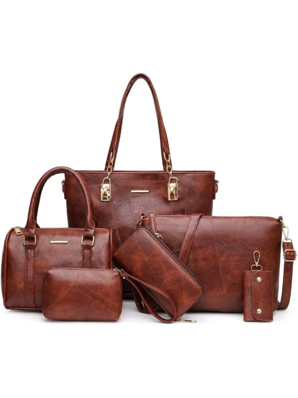 Chic Women's Satchel Shoulder Tote Handbag - Stylish Designer-Inspired Purse